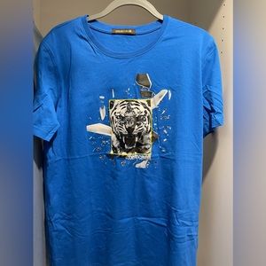 Roberto Cavalli Blue Tee